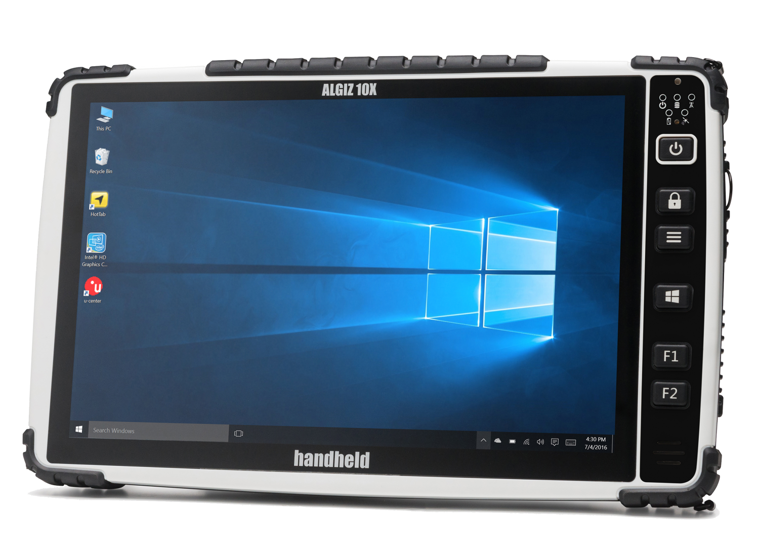 Handheld Algiz X Inch Industrial Tablet Computer With Windows