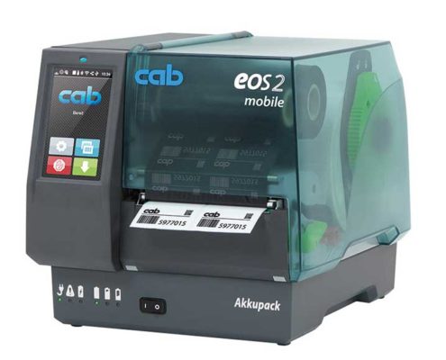 Barcode Etikettendrucker cab EOS2 mobile