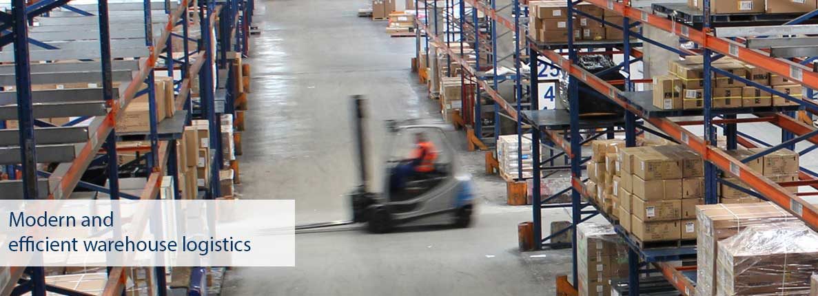 Modern and efficient warehouse logistics