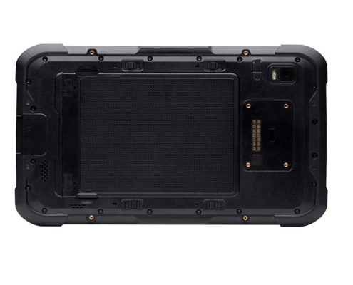 Handheld Industrie-Tablet Algiz RT8-Rückseite