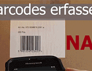 Barcodes erfassen aus nah und fern