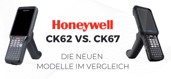 Die neuen Mobilcomputer CK62 und CK67 von Honeywell im Vergleich